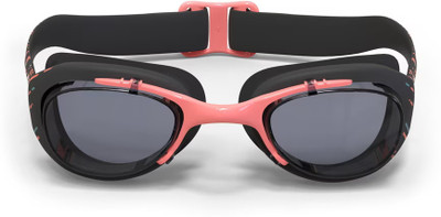 KRISSDIL NABAIJI Swimming Goggles - Xbase Print L - Clear Lenses - Black / Orange Swimming Goggles