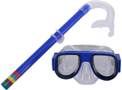 IRIS Kids Snorkel Set, Scuba Diving Mask Practical Children Swimming Goggles(Blue)