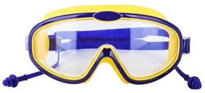 LILPLANET Stylish Swimming Goggles for Kids | Aqua Glasses Yellow Navy Swimming Goggles(Blue, Yellow)