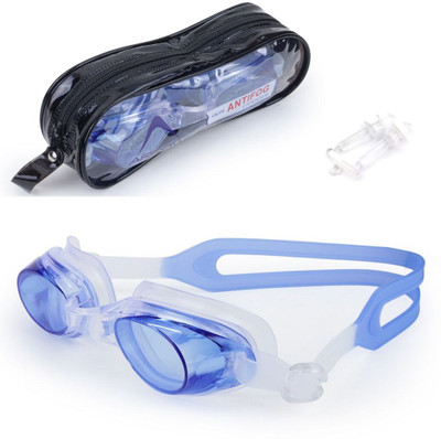 ArrowMax Swimming Goggle For Men Women Kids Training Silicone Strap Starters Goggle Swimming Goggles(Black)