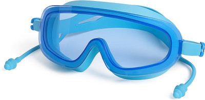 MOVEX Morex Wide-Vision Anti-Fog Swimming Goggles with Ear Plugs For Boys & Girls Swimming Goggles(Multicolor)