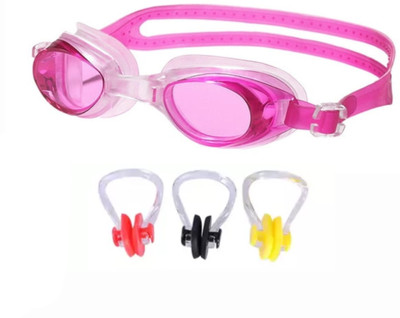 Ratnaram Swimming goggles Swimming Goggles(Pink)