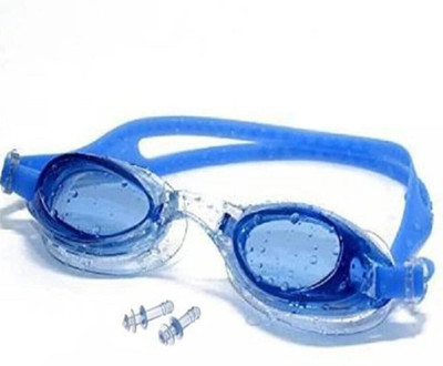 FIDEO Swim Goggles For Men or Women | Anti Fog Comfortable Swimming Swimming Goggles(Blue)