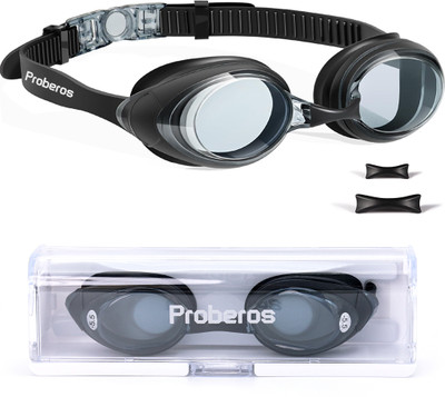 Zorbes Nearsighted Swimming Goggles for Men and Women Silicone Waterproof Anti Fog 55 Swimming Goggles