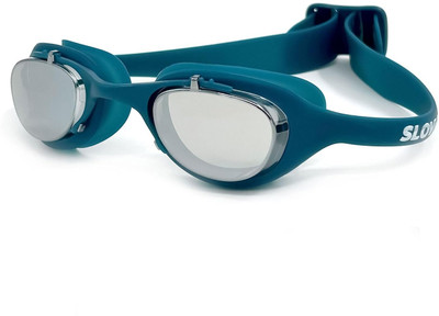 SLOVIC Anti-Fog | UV-Protection | Leak-Proof | Premium Quality | Clear Vision | Men Swimming Goggles(Blue)