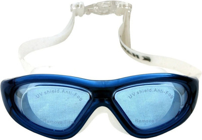 HAWKK ADULT UV Protection and Anti-Fog Swimming Goggle with Ear plugs 9100 Swimming Goggles