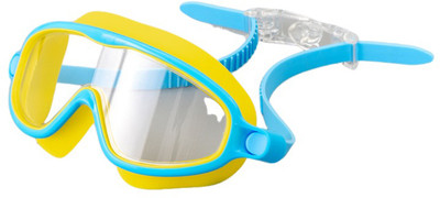 SERPLEX Kids Wide View Anti Fog Waterproof Swimming Goggles for Children Swimming Goggles(Blue)