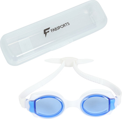 FABSPORTS Swim Goggles for 3-10 years Swimming Goggles(Blue)