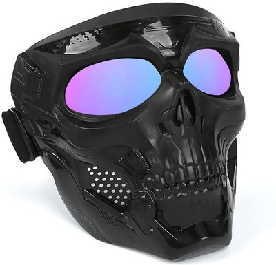 way2gmart Skull Motorcycle Dust Proof Full Face Mask Motorcycle Goggles mask Motorcycle Goggles