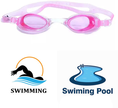 Swiming Swimming goggles pink1 Swimming Goggles