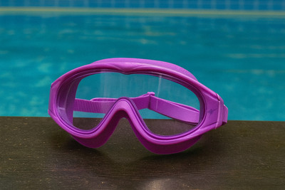 VRT Swimming Goggles Diving Goggles Anti Fog Silicone Waterproof Swimming Goggles Swimming Goggles(Purple)