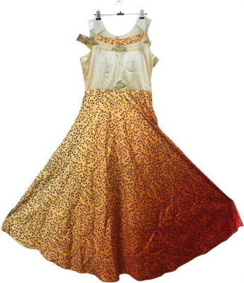 SSV Flared/A-line Gown(Yellow)