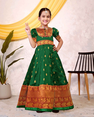 kavija Anarkali Gown(Green)