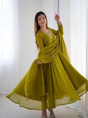 TILKI Straight Gown(Green)