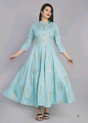 KurtisHouse Anarkali Gown(Blue)