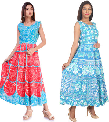 NSPR Anarkali Gown(Multicolor)