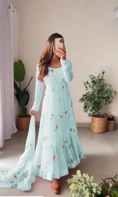 HouseOfCommon Anarkali Gown(Light Green)