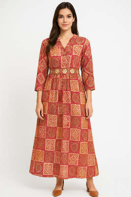 Zayrah Flared/A-line Gown(Pink)