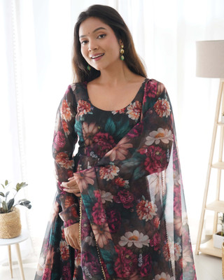 JAKHIFASHION Flared/A-line Gown(Black)