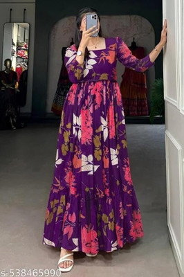Shandhya Anarkali Gown(Purple)