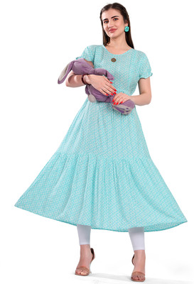 M5M Flared/A-line Gown(Light Blue)