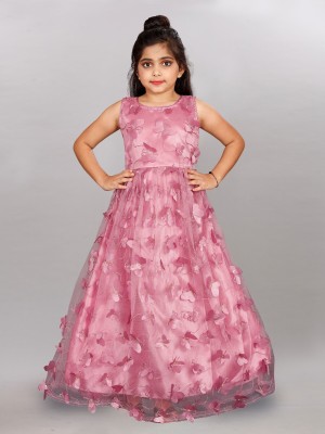 Julee Anarkali Gown(Pink)