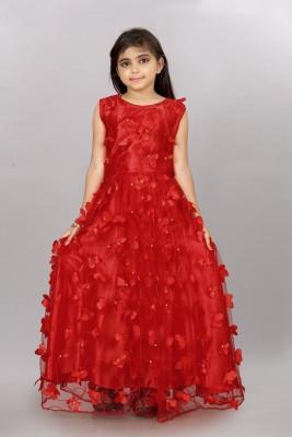 Julee Anarkali Gown(Red)