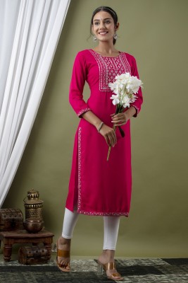 VASANT APPAREL Anarkali Gown(Pink)