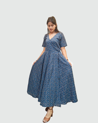 MALION Flared/A-line Gown(Blue)