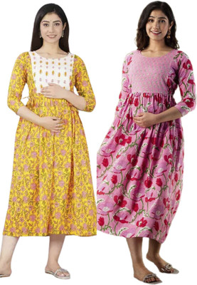 GM SARA Anarkali Gown(Gold)