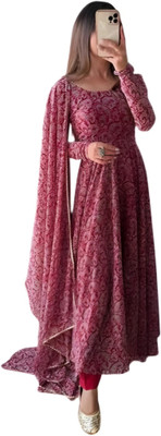 HouseOfCommon Anarkali Gown(Maroon)
