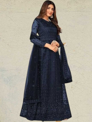 HouseOfCommon Anarkali Gown(Blue)