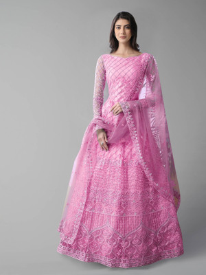 Julee Flared/A-line Gown(Pink)