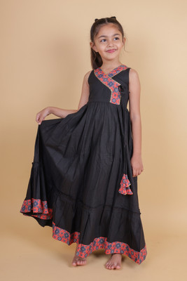 TIOR Anarkali Gown(Black)