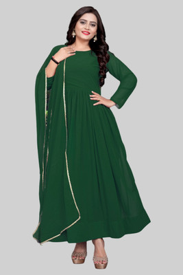 Julee Flared/A-line Gown(Green)