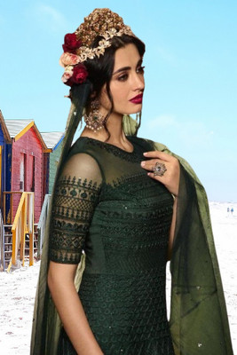 HouseOfCommon Anarkali Gown(Grey)