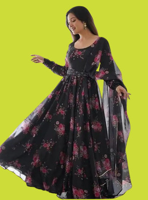 JUDYDALL Anarkali Gown(Black)