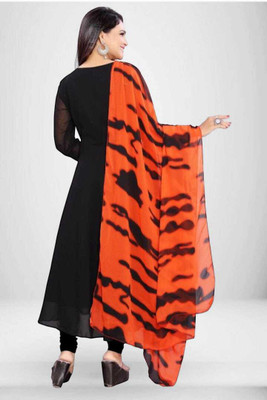 MR.jijaji collection Anarkali Gown(Black)