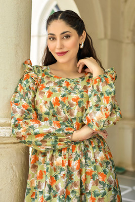 bhavyata Anarkali Gown(Multicolor)