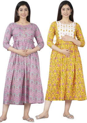 GM SARA Anarkali Gown(Yellow)