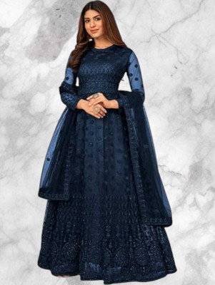 Miara Anarkali Gown(Blue)
