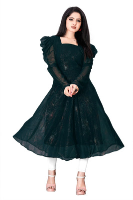 bindudi Anarkali Gown(Blue)