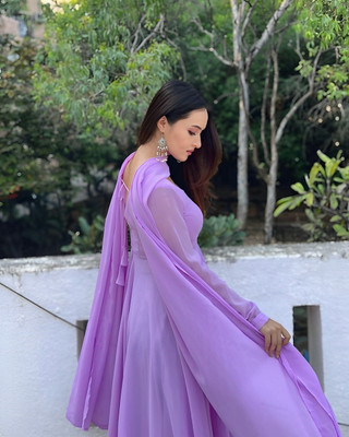 Niya Anarkali Gown(Light Green)