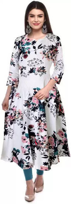 A N Enterprises Flared/A-line Gown(Multicolor)