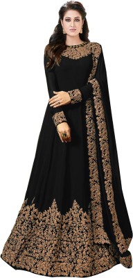 Kedar Fab Anarkali Gown(Black)