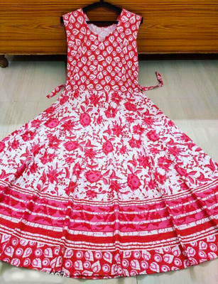 ANUNJA Flared/A-line Gown(Pink)