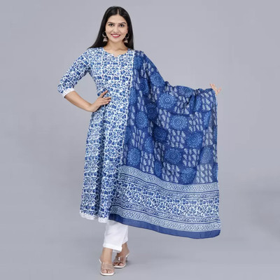 Dev Raj Anarkali Gown(Blue)