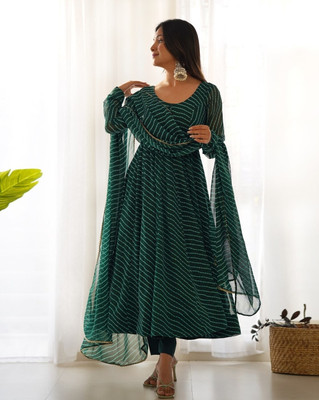 VSPCreation Anarkali Gown(Green)
