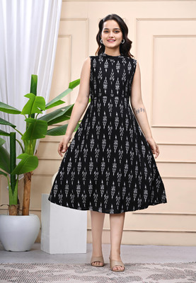 minimal city Anarkali Gown(Black)