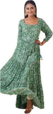 REETZ Flared/A-line Gown(Light Green)